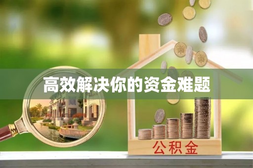 头屋高效解决你的资金难题