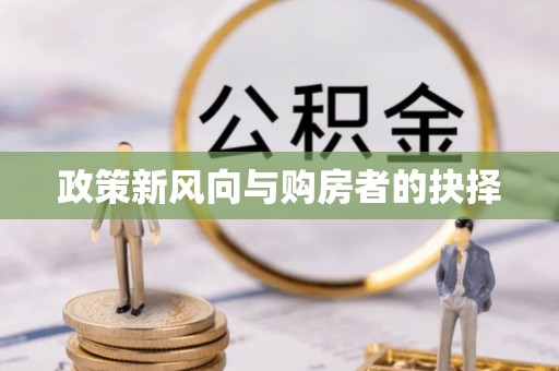 头屋政策新风向与购房者的抉择