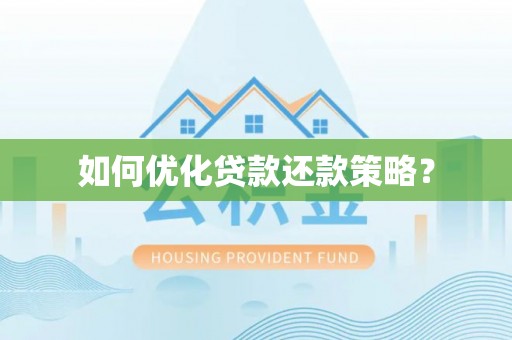 头屋如何优化贷款还款策略？