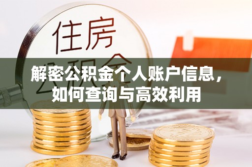 头屋解密公积金个人账户信息，如何查询与高效利用