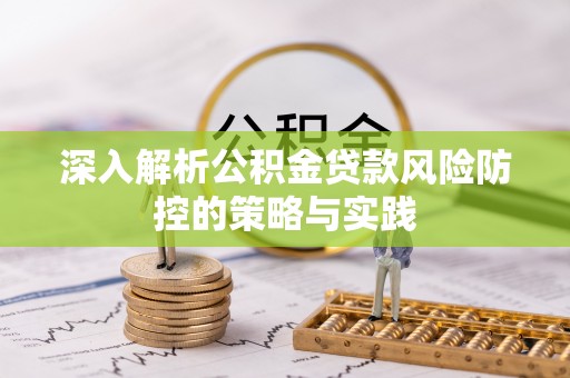 头屋深入解析公积金贷款风险防控的策略与实践