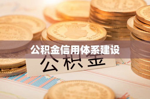 头屋公积金信用体系建设