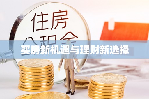 头屋买房新机遇与理财新选择