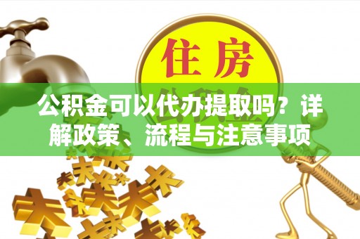 头屋公积金可以代办提取吗？详解政策、流程与注意事项