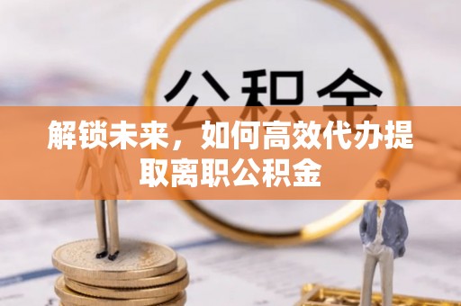 头屋解锁未来，如何高效代办提取离职公积金