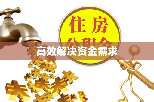 头屋高效解决资金需求