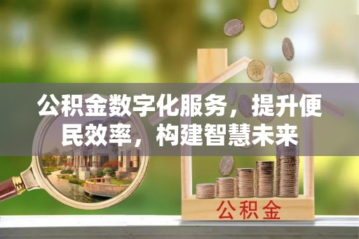 头屋公积金数字化服务，提升便民效率，构建智慧未来