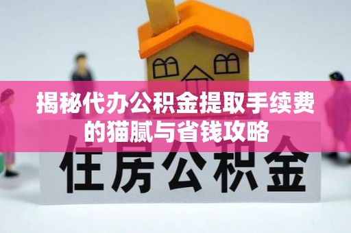 头屋揭秘代办公积金提取手续费的猫腻与省钱攻略