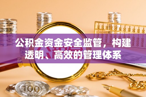 头屋公积金资金安全监管，构建透明、高效的管理体系