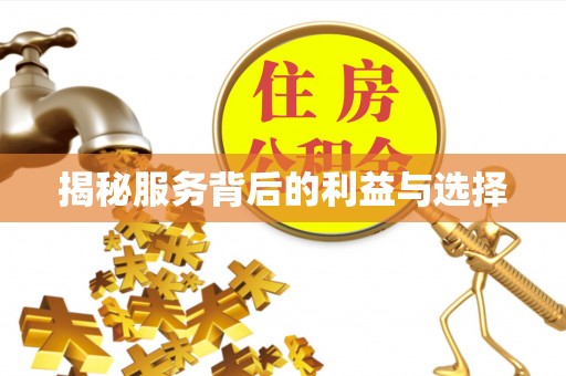 头屋揭秘服务背后的利益与选择