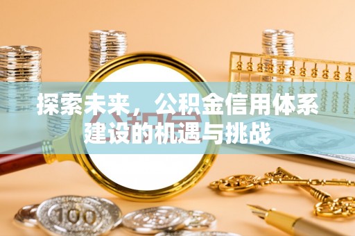 头屋探索未来，公积金信用体系建设的机遇与挑战