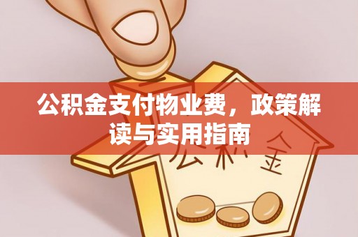 头屋公积金支付物业费，政策解读与实用指南